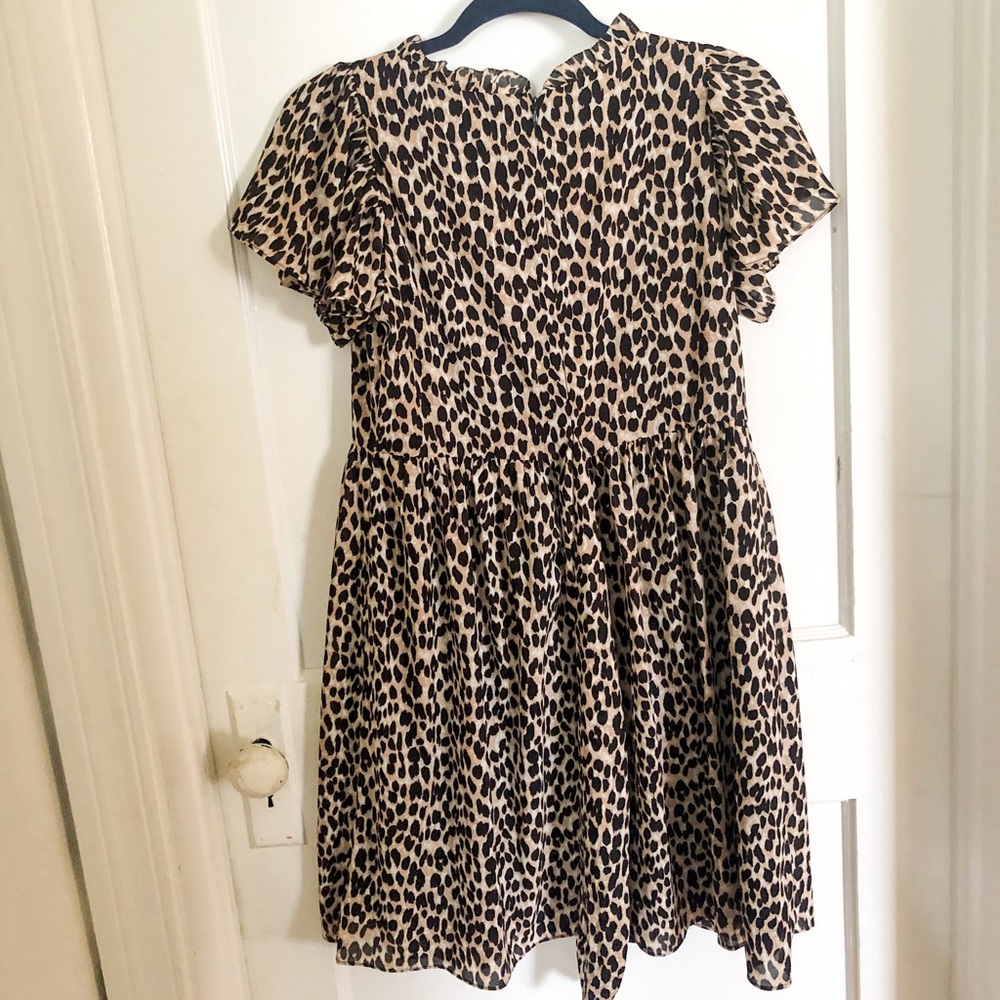Cheetah Print Dress
